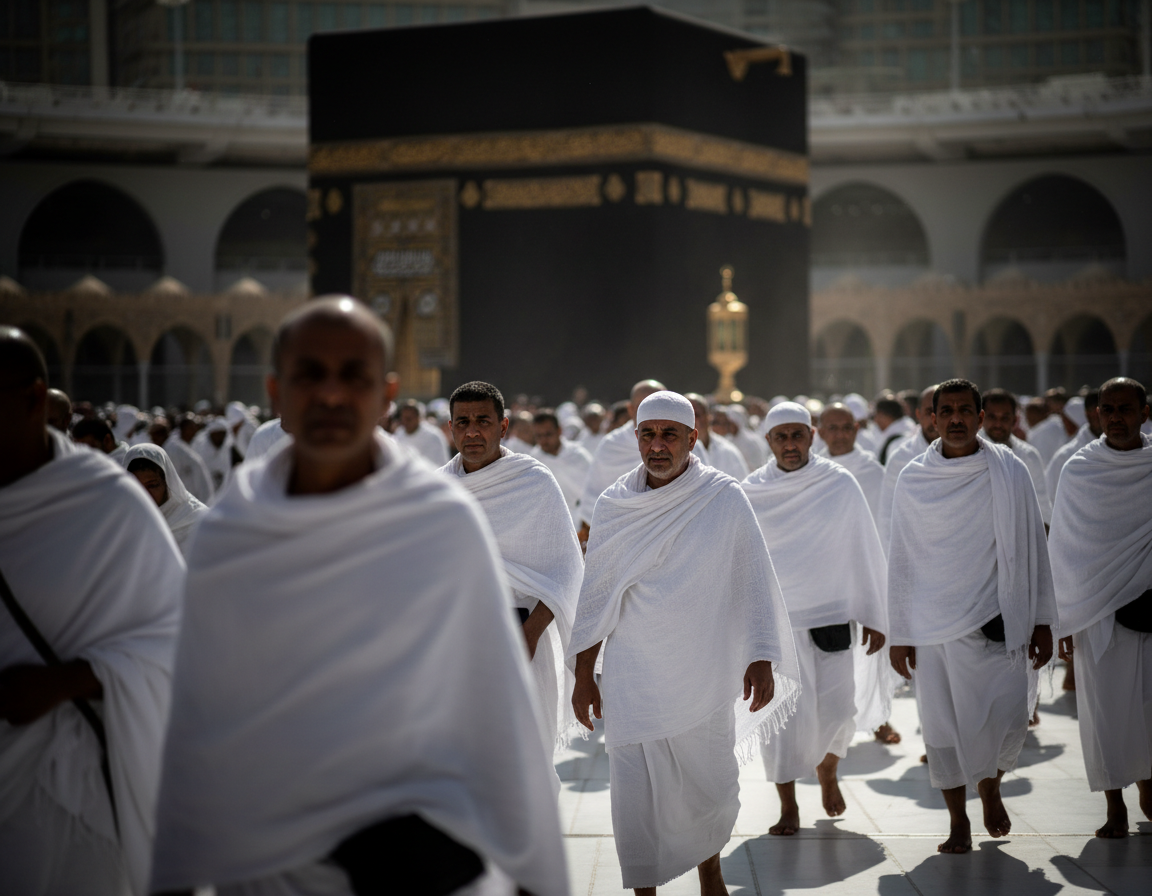 Pilgrims at Kaaba